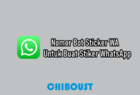 Nomor Bot Sticker WA Untuk Buat Stiker WhatsApp