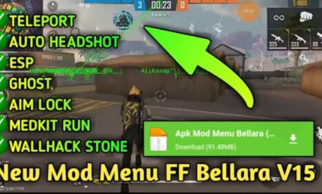 Apk Cheat FF Auto Headshot Terbaru 2022 Asli Bisa Digunakan